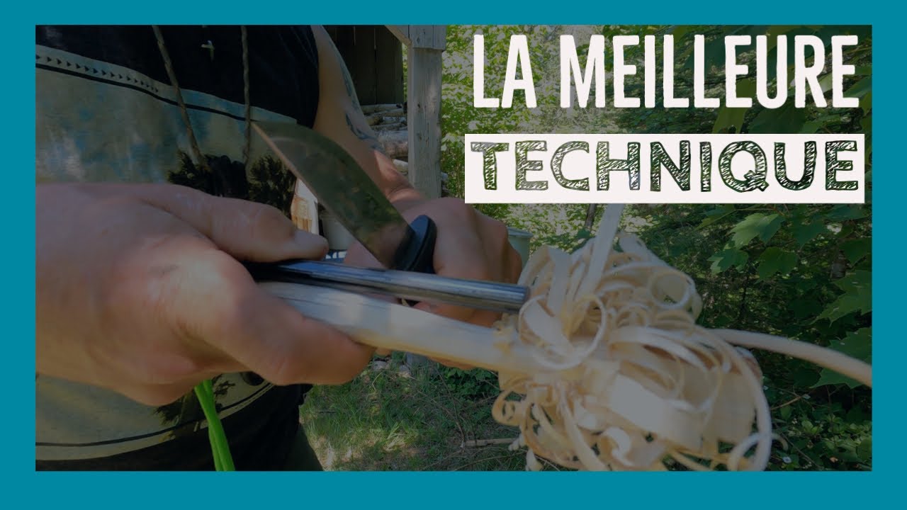 Comment allumer un feu par temps humide ?