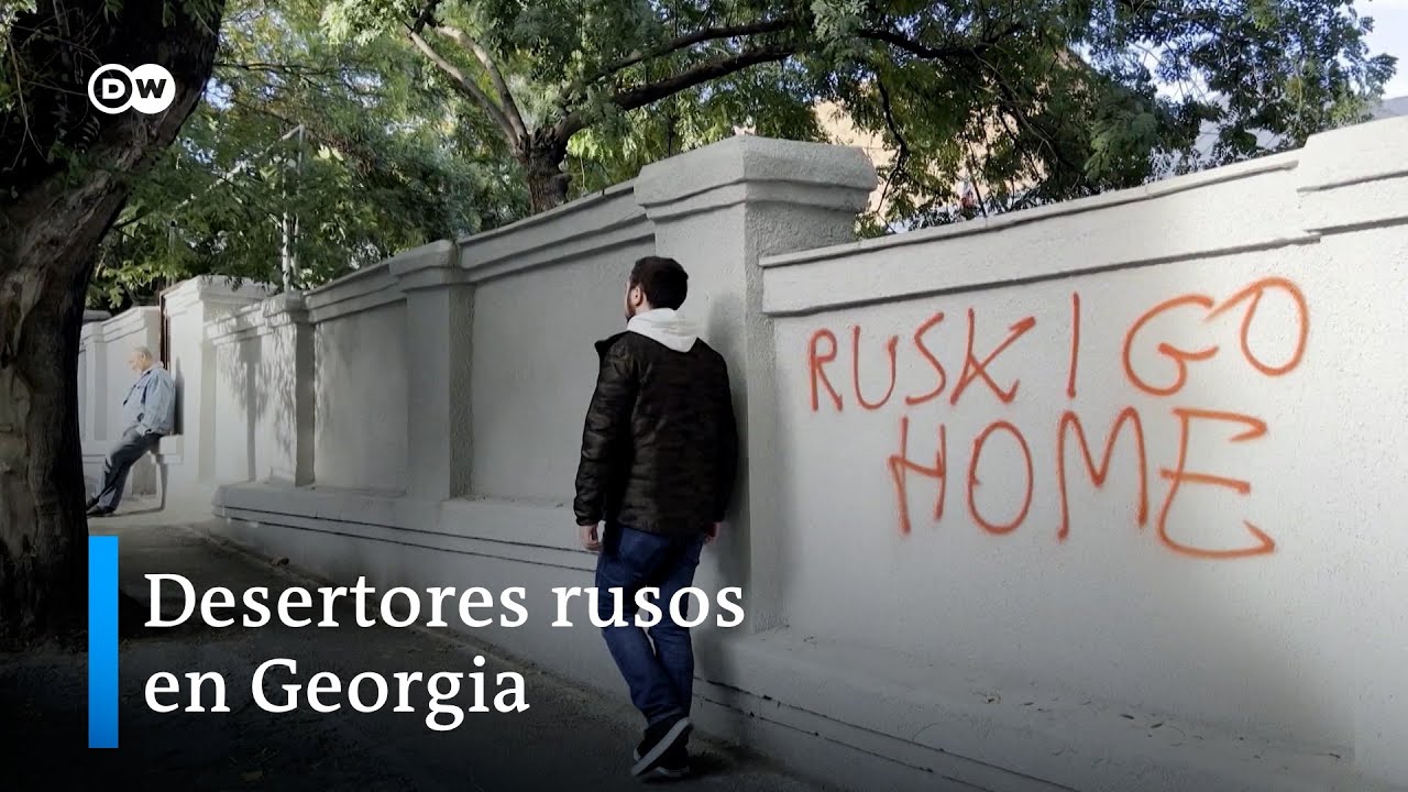 ¿Cómo reciben a los exiliados rusos en Georgia?