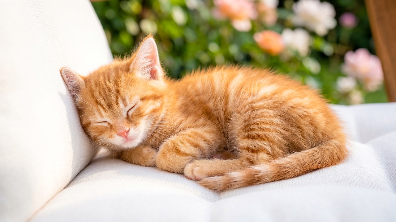 Relaxing Piano Music for Cats 🐾 Gentle Tunes to Soothe Anxious Cats and Encourage Deep Rest