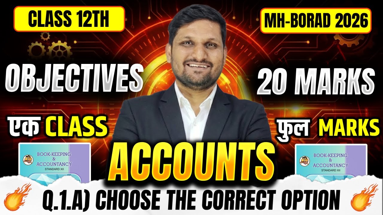 12th Accounts LIVE 🔴 Choose the Correct Option | PART 02 | 05 Marks Sure 🎯 | Board Exam 2026 | AKCA