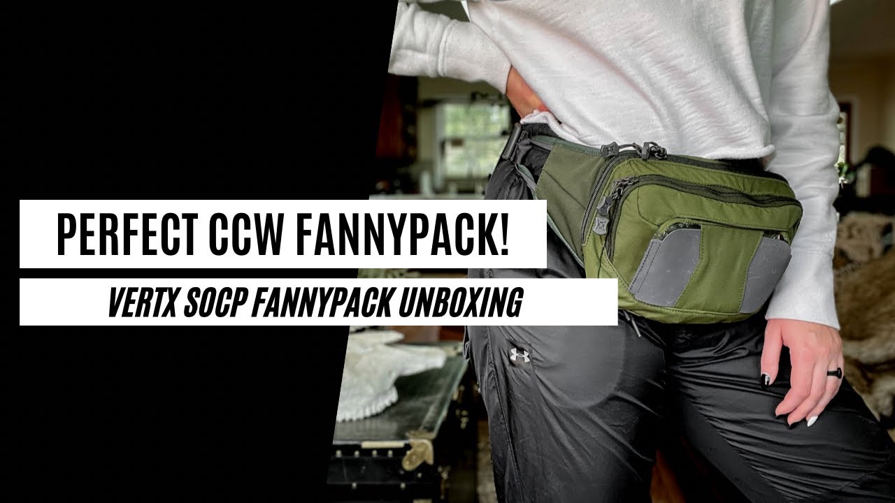 The PERFECT CCW Fanny Pack! | VERTX SOCP