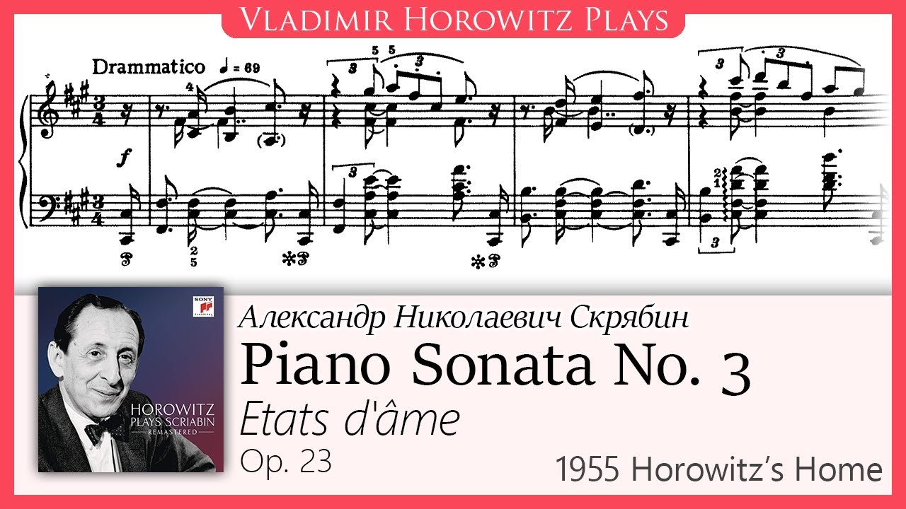 Scriabin: Piano Sonata No. 3 
