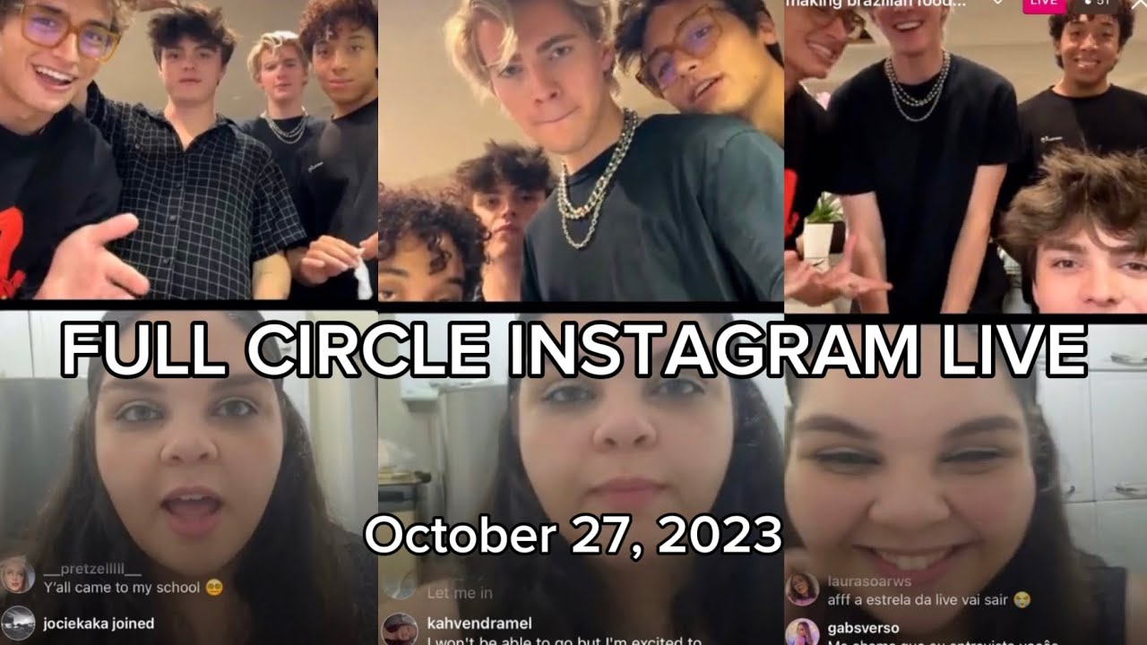 Full Circle Instagram live with Maya October 27, 2023