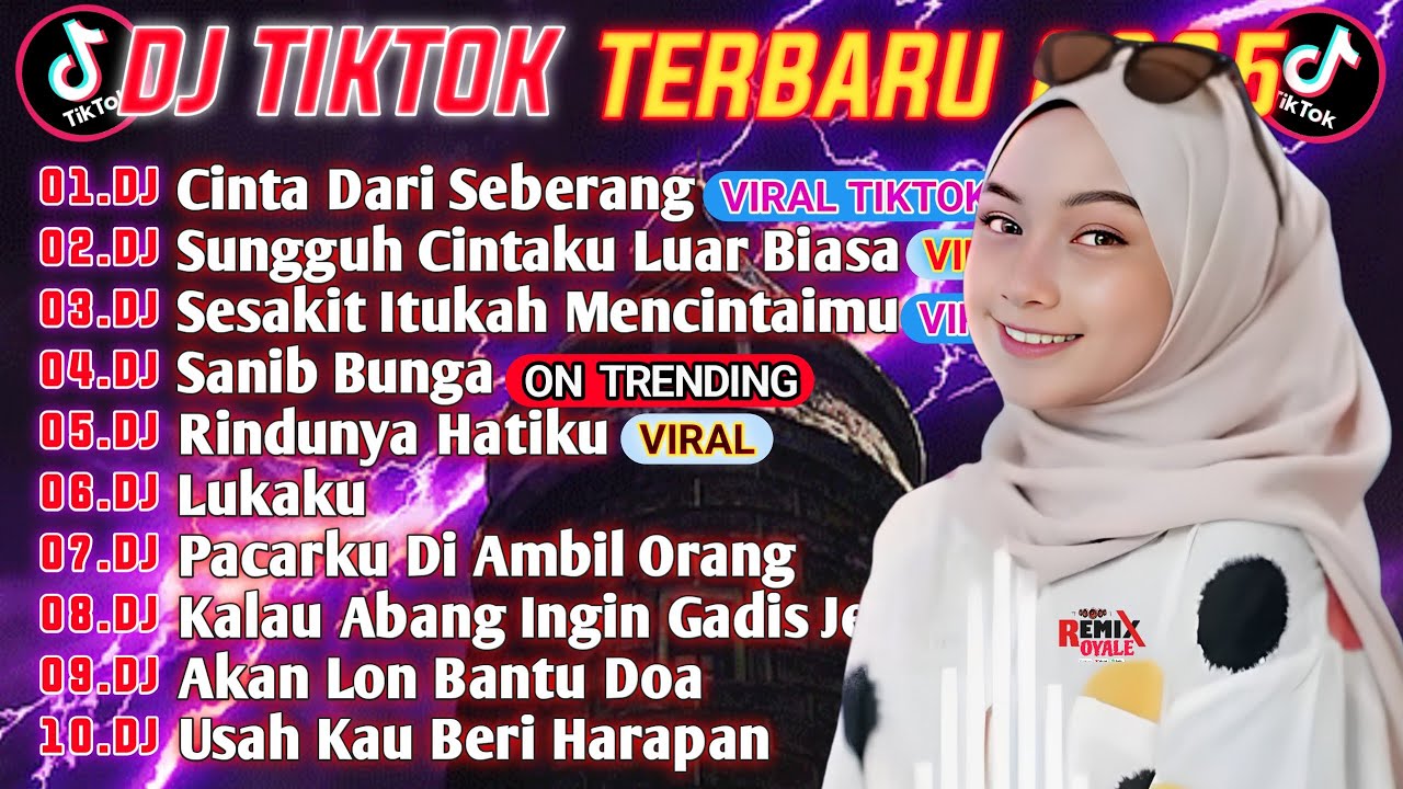 DJ TIKTOK TERBARU 2025 || DJ CINTA DARI SEBERANG 🎵 DJ CINTAKU SUNGGUH LUAR BIASA 🎵 FULL ALBUM🔥🔥
