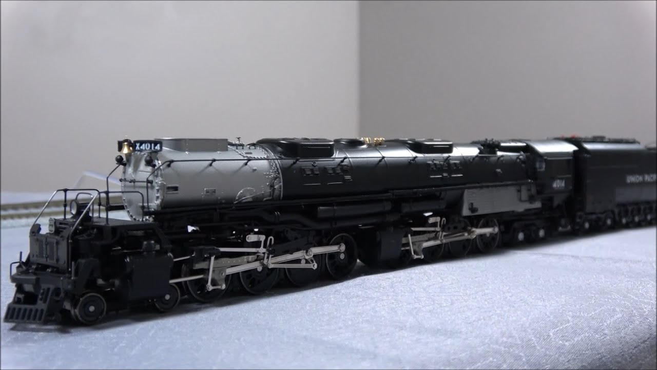 Обзор: Trix HO Big Boy №4014, самая точная модель экскурсионного паровоза на сегодняшний день? Па...