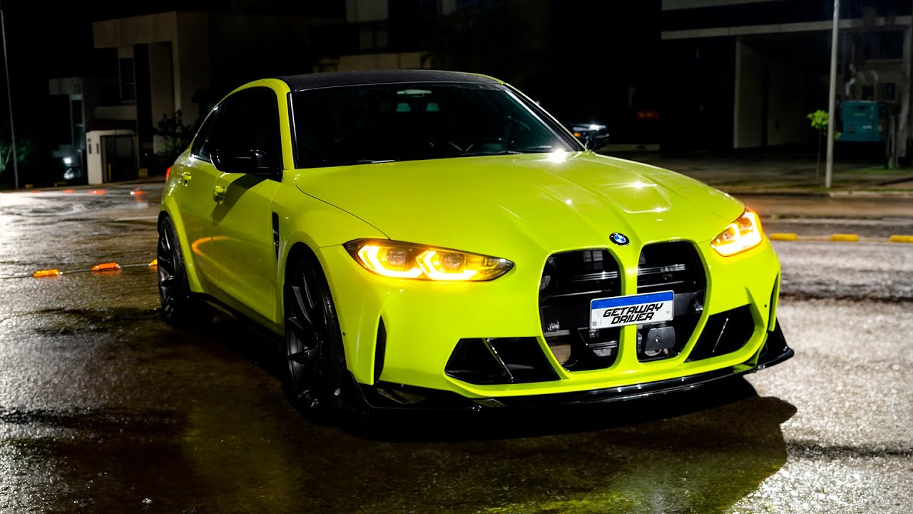 Instalei um Front Lip na BMW M3