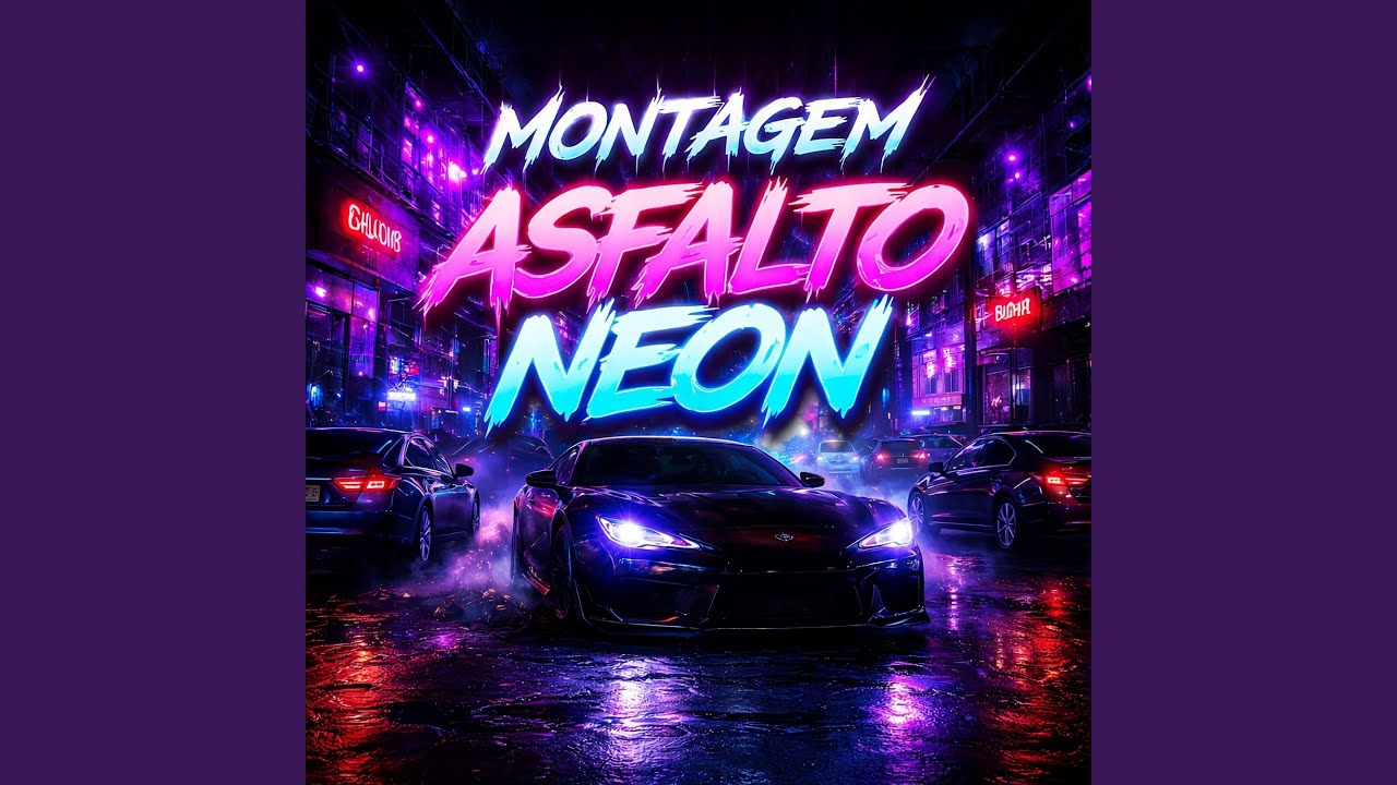 Montagem Asfalto Neon (Super Slowed)