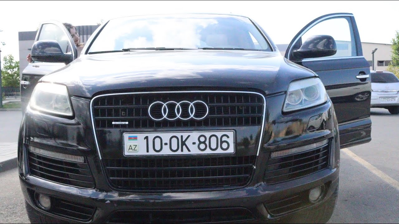 Kimyəvi təmizləmə dərmanını sınadım #ifoam #audiQ7 #təmizlik #Gəncə #Azerbaijancars