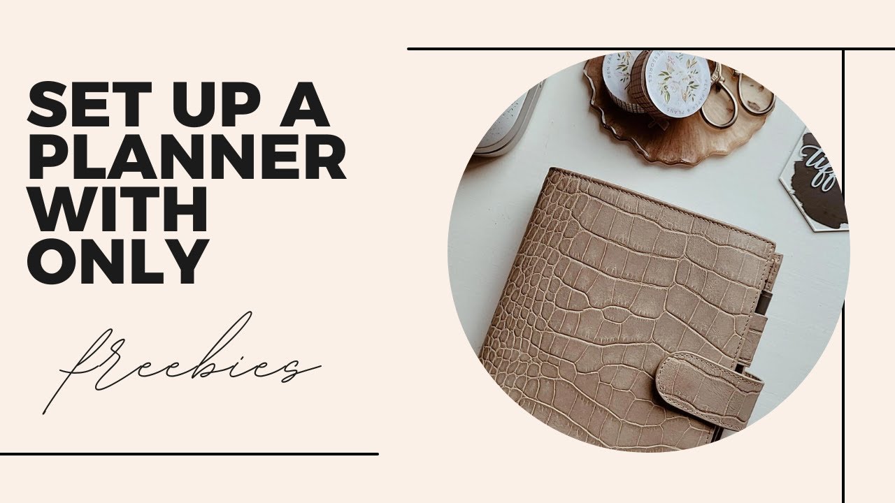 Set up a ring planner using only FREEBIES!! | Re-upload