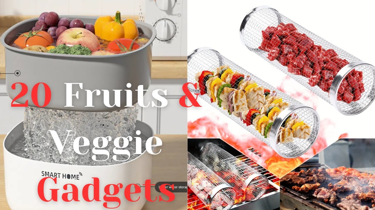 TOP 20 FRUITS AND VEGETABLE KITCHEN GADGETS