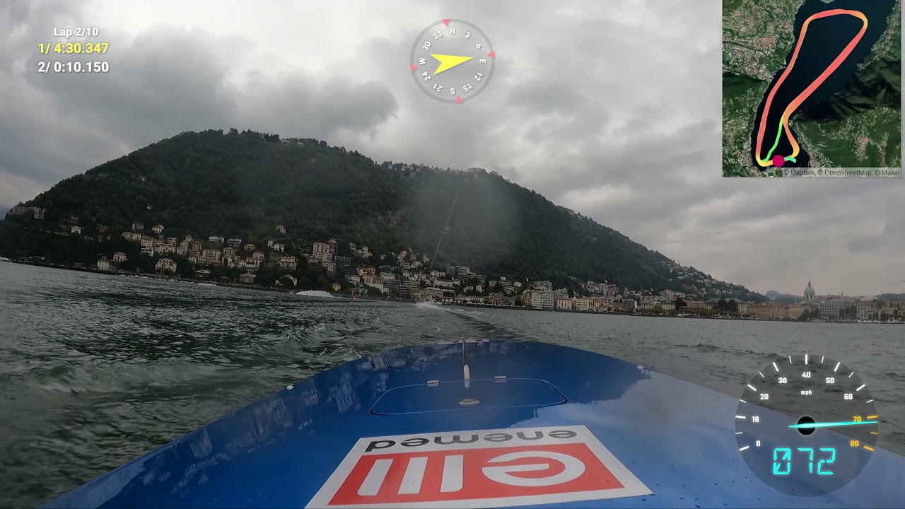 Centomiglia Del Lario 2021 Full Race Telemetary