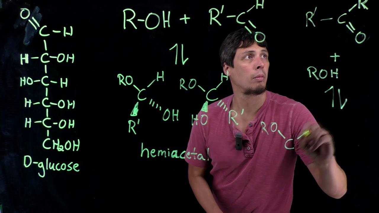 Topic 9.4 - Hemiacetals and hemiketals