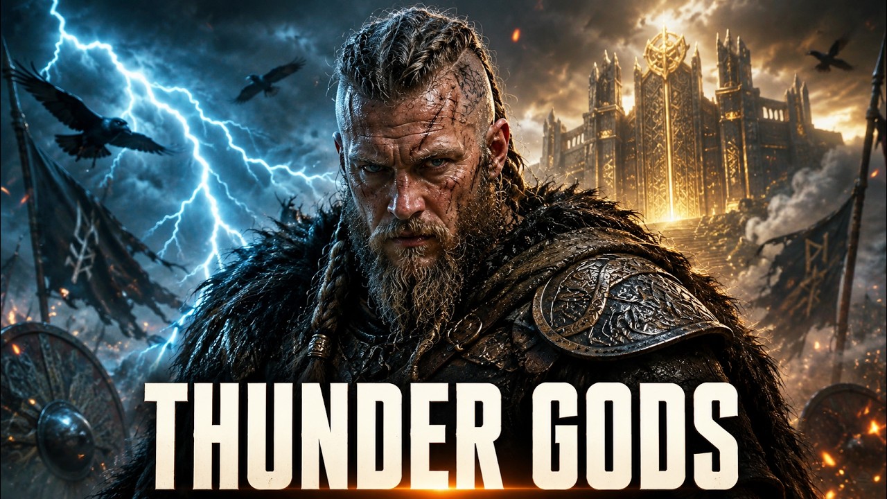 Thunder Over Valhalla ⚡ Viking Hip-Hop Battle Music | Dark Nordic Trap Warrior Mix