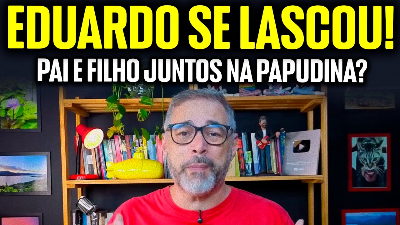 O STF NÃO PERDOOU: EDUARDO BOLSONARO VIRA RÉU POR OBSTRUÇÃO E COMPLICA A VIDA DO PRÓPRIO PAI!