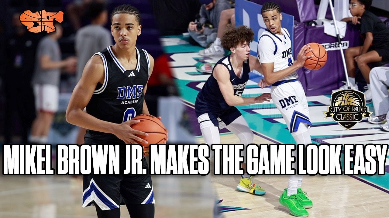 Louisville Commit Mikel Brown Jr. Makes The Game Look Easy !!! | CITY OF PALMS HIGHLIGHTS