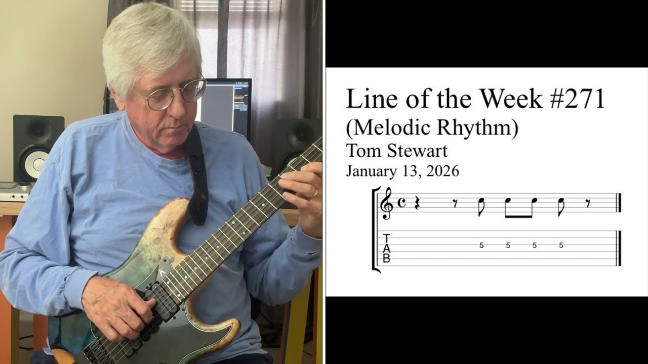 Line of the Week #271 - Motif Development Using Melodic Rhythms 