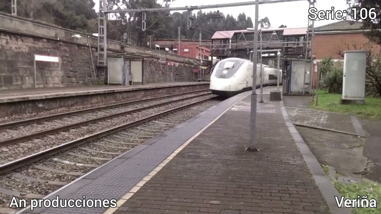 TRENES RENFE ALVIAS Y AVES A TODA VELOCIDAD (SONIDO DIRECTO)