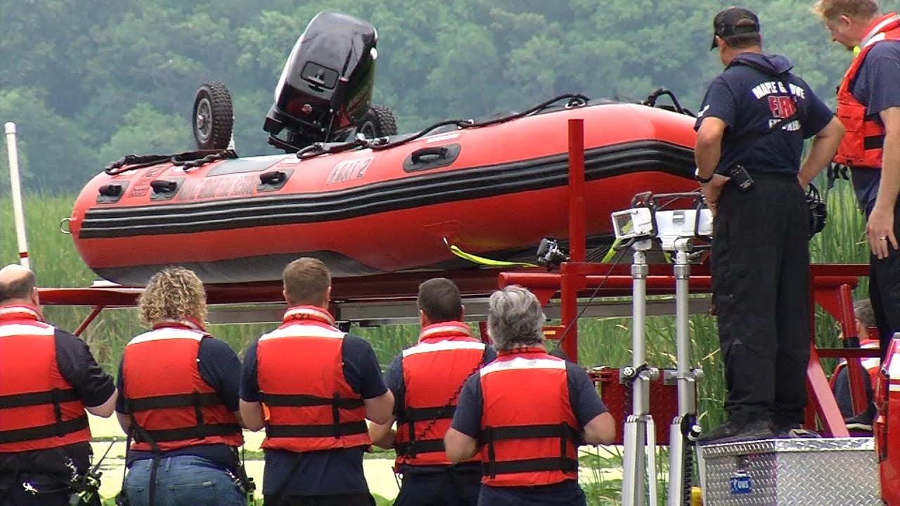 Maple Grove Fire Department Deploys New Water Rescue Boats