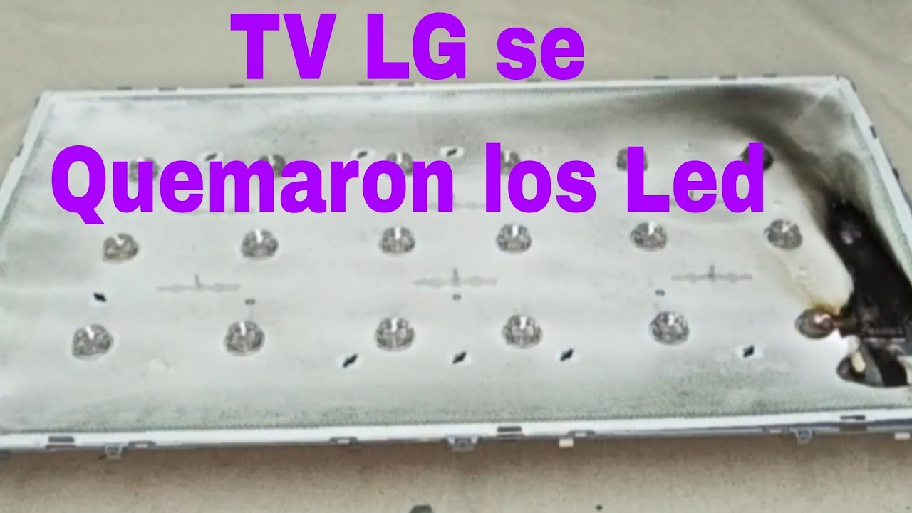 TV LG  Cambiar Kit Led paso a paso