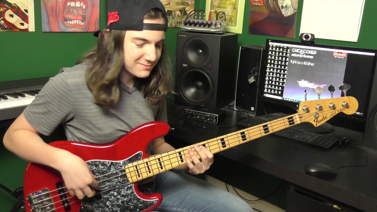 Chick Corea - Spain (bass cover)