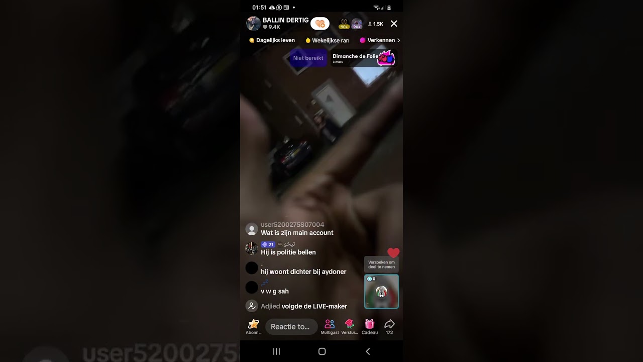 Ballin30 & Hoofdagent Drama op TikTok Prt 4