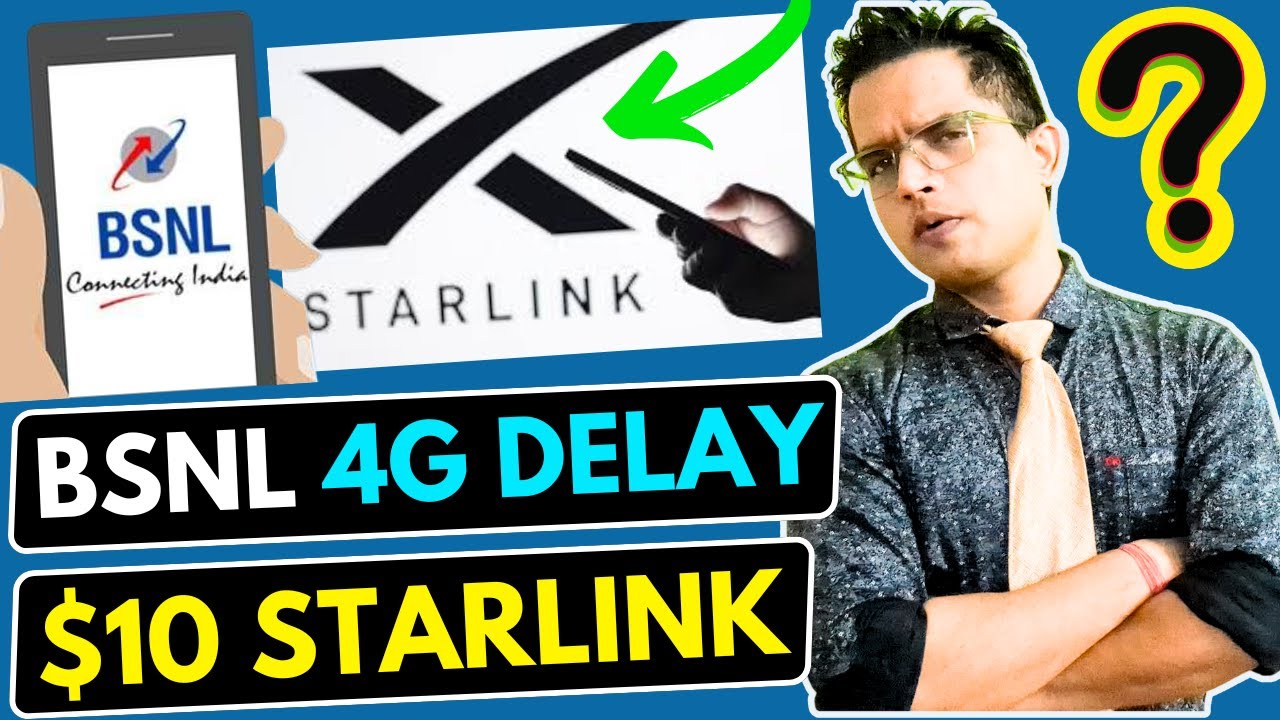 BSNL 200000 New 4G 5G Towers | Starlink $10 Satellite Internet in India | BSNL 5G  Upgradation Start