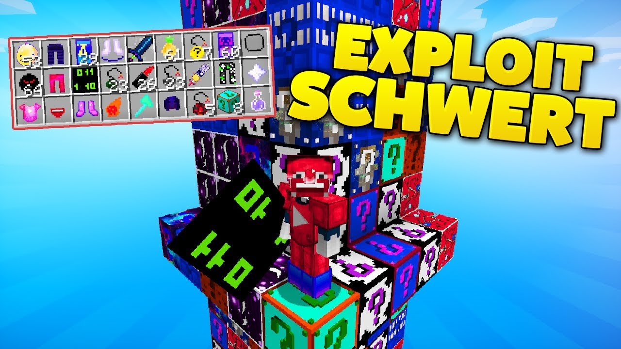 SEXTILLION SCHADEN EXPLOIT SCHWERT | LUCKY BLOCKS TOWER