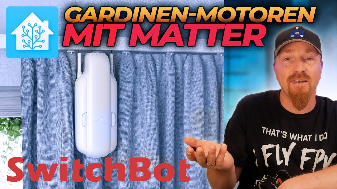 SwitchBot Curtain 3 Gardinenmotoren über Matter auch für Home Assistant