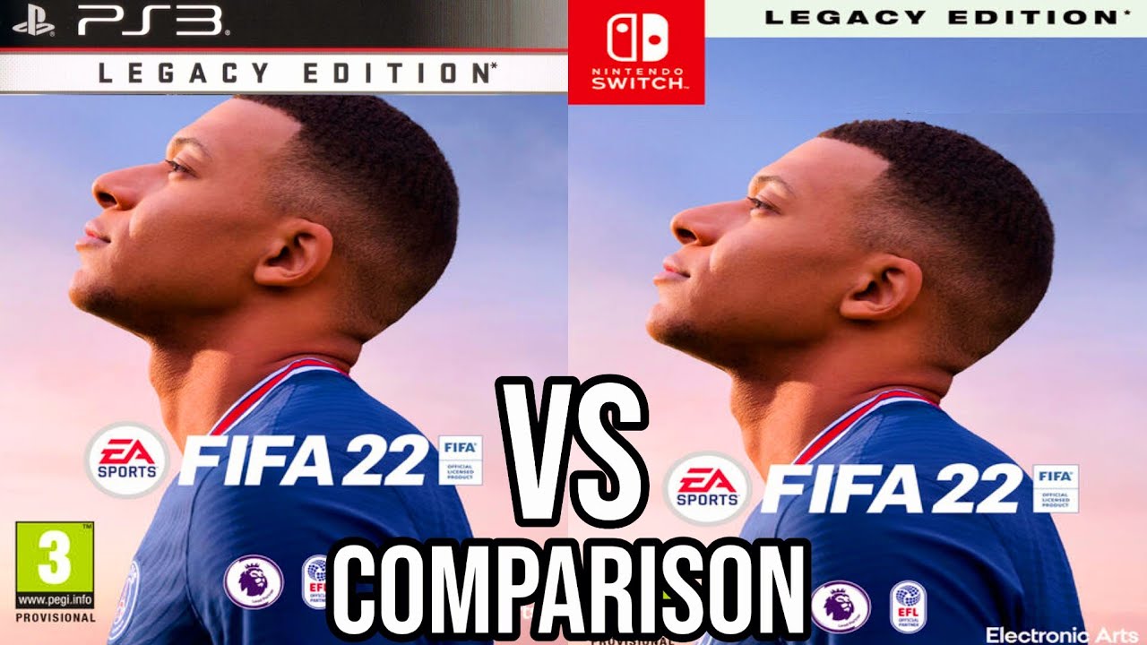 FIFA 22 PS3 Vs Nintendo Switch