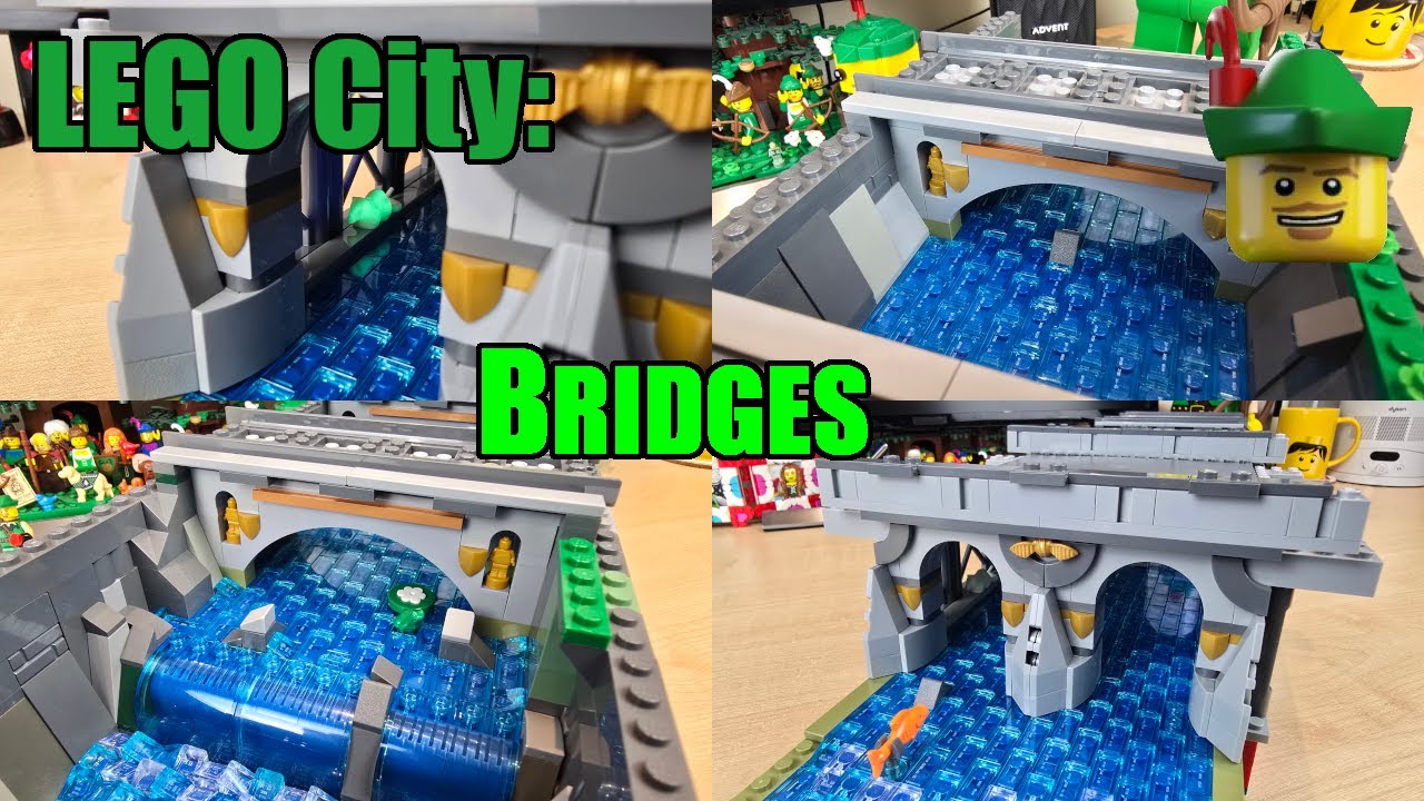 LEGO City — The Bridges Of Brick Nottingham — River MOC, часть 1 🌉🏙️🏹