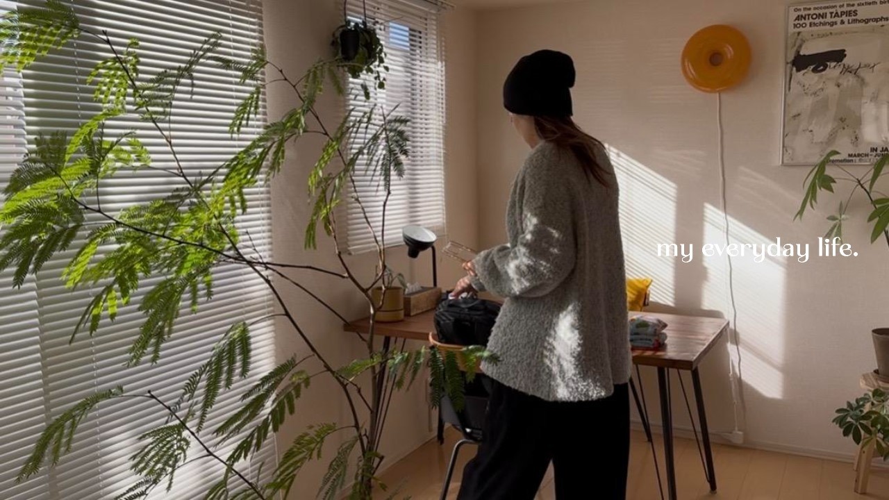 【VLOG】1LDK一人暮らしの毎日、ジブリパーク