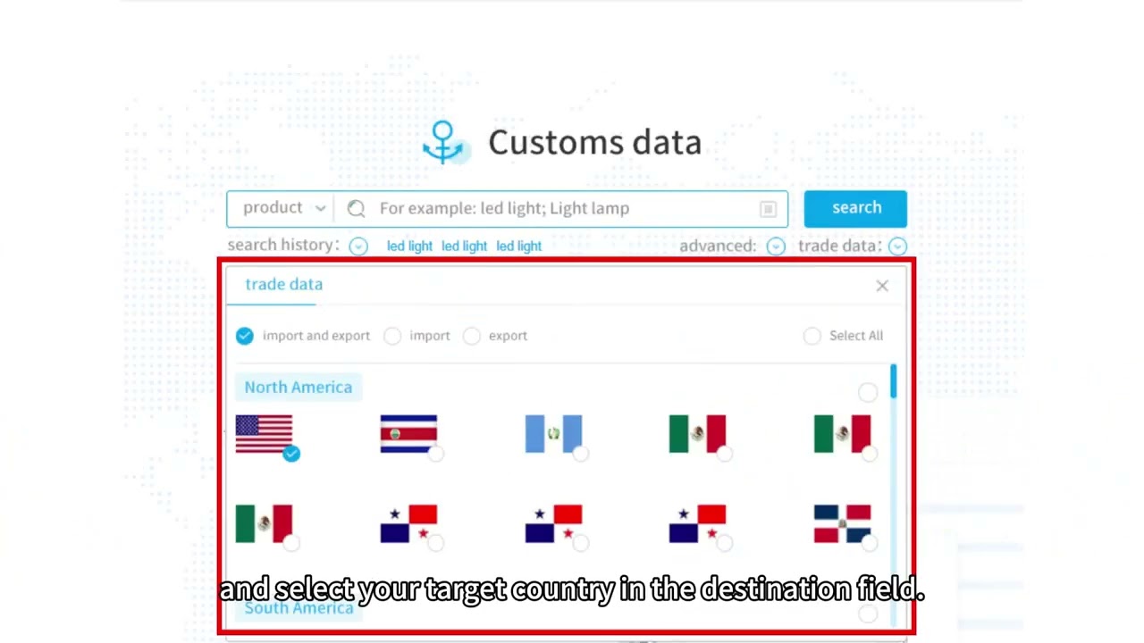 How to check European customs data