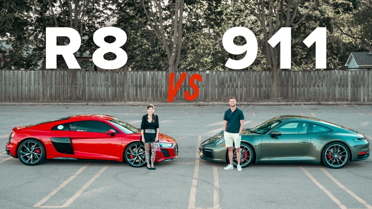 Почему вам стоит купить Audi R8 вместо Porsche 911!