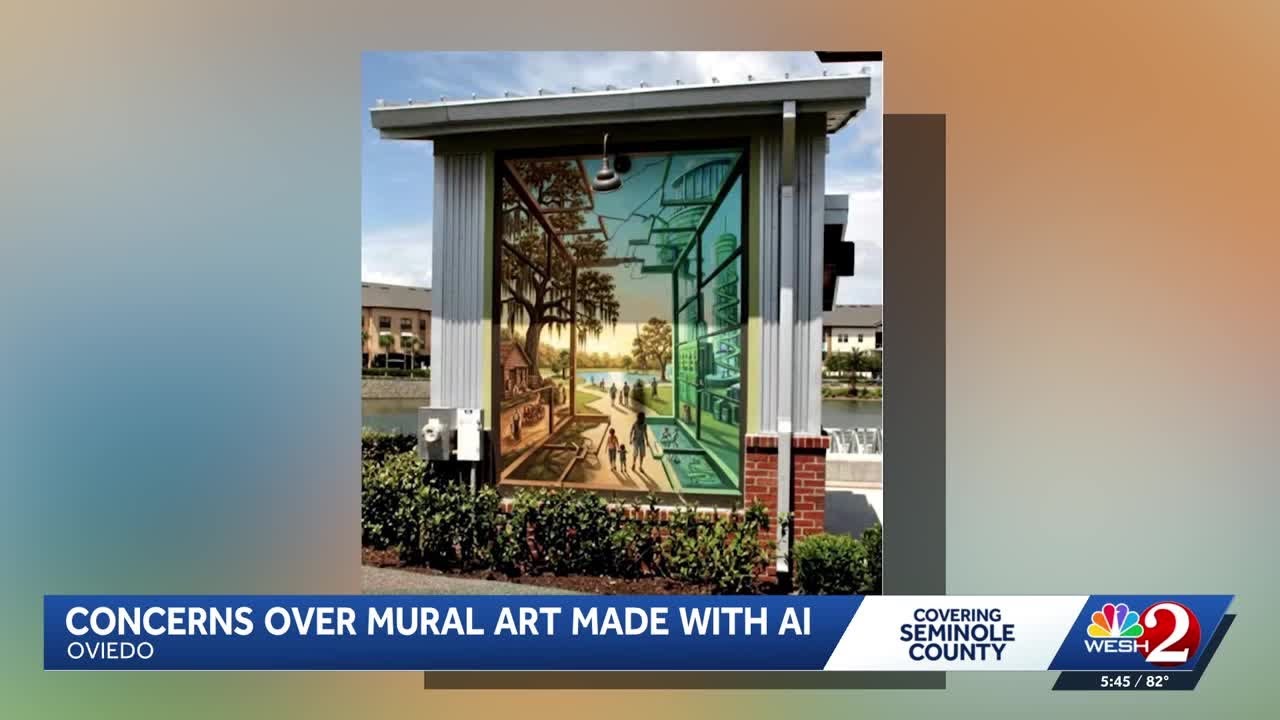 Oviedo leaders address AI concerns in centennial mural competition