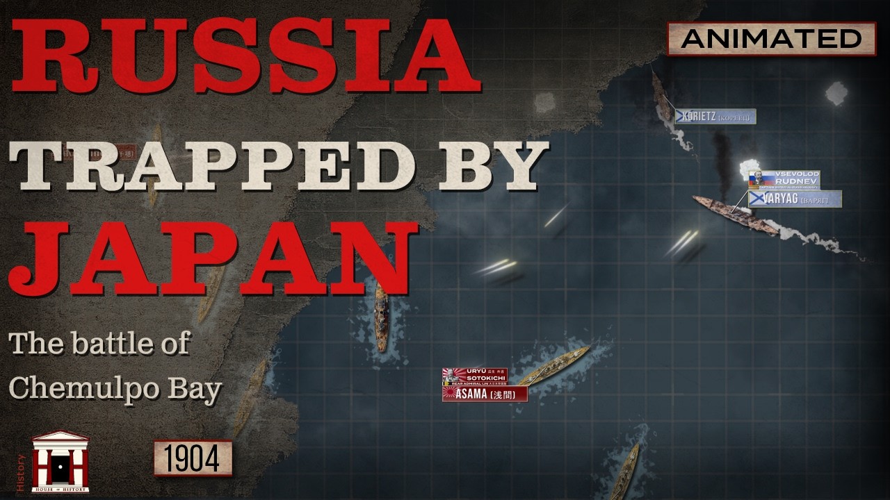 The Last Run of Varyag: The Battle of Chemulpo Bay, 1904 - Animated