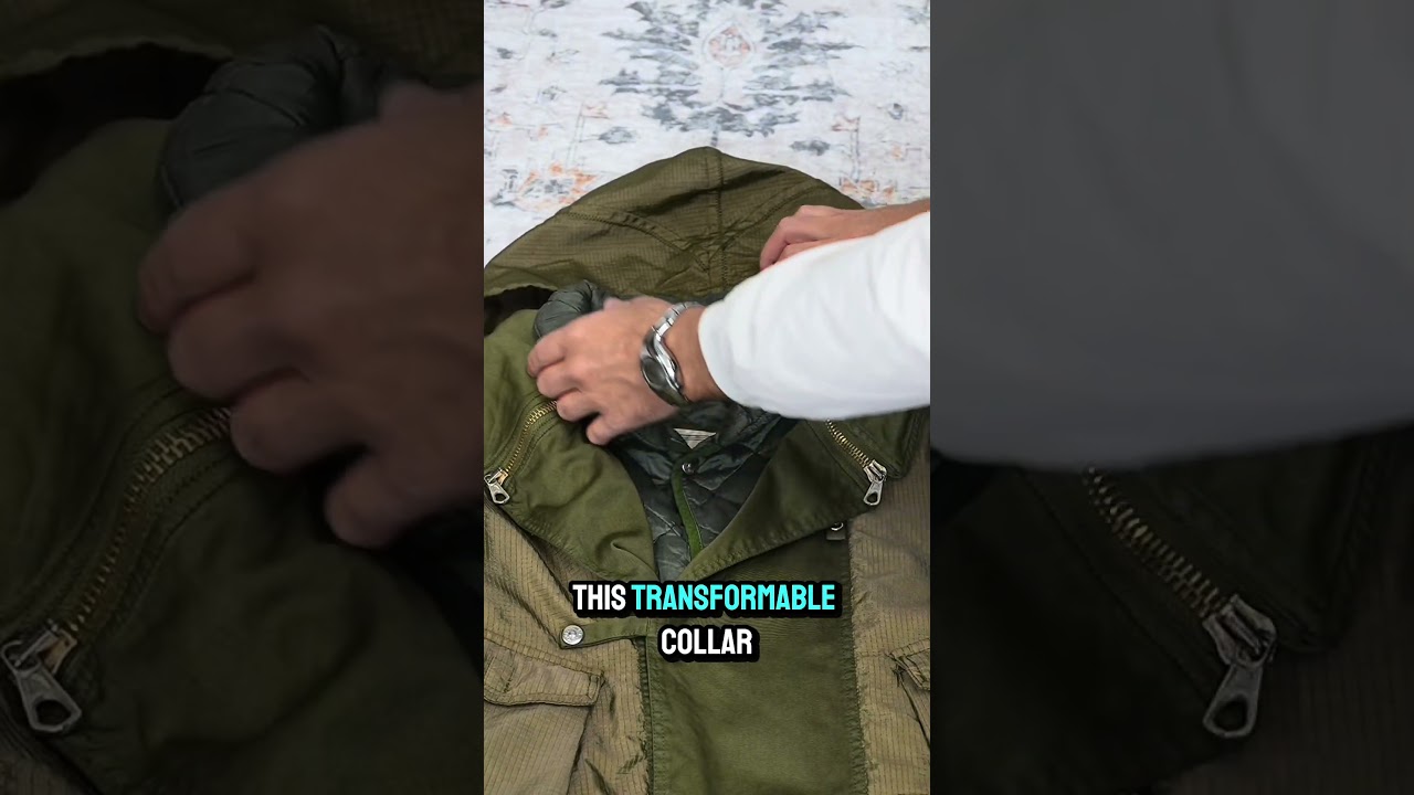 Rare Stone Island AW1988 Raso Gommato Ripstop Nylon Jacket 