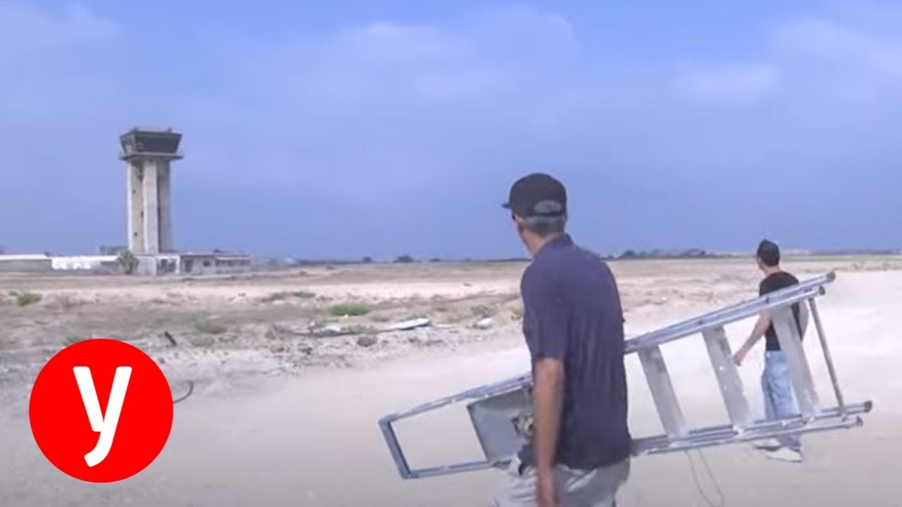 נכנסנו לשדה דב הנטוש וכך זה נראה