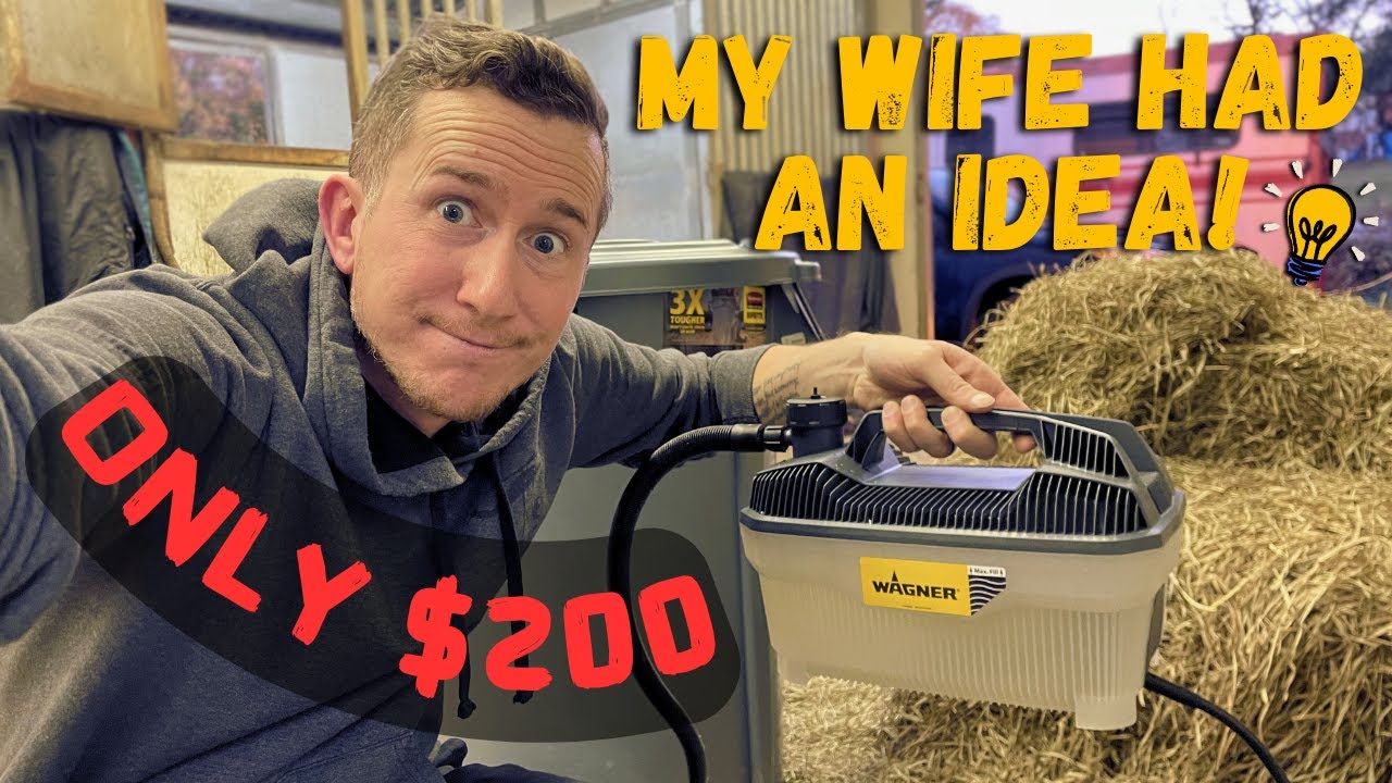 Let's build a HAY STEAMER for the horses!