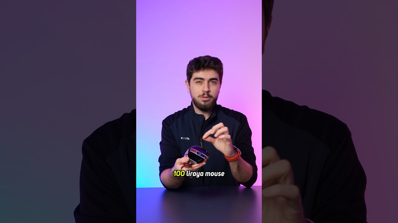 100 TL'lik gaming mouse 🖱️#mouse