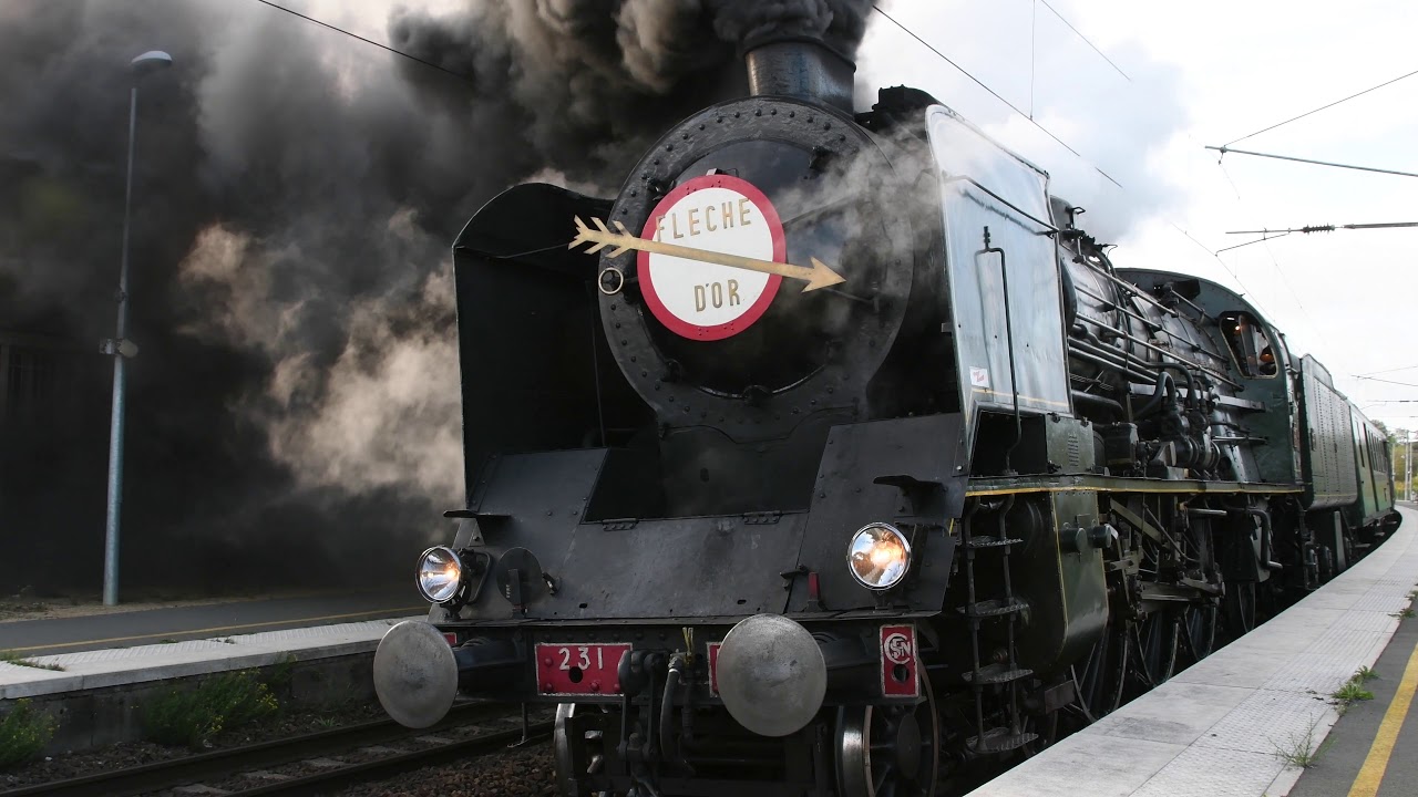 La 231K8. Train de Paris Nord à Noyelles, du 26 septembre 2020.