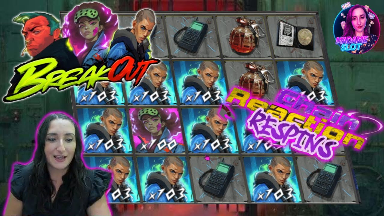 Let's discover the NoLimit City BREAKOUT 🚓 together | 🩷🎲MADAME SLOT ONLINE🎲🩷