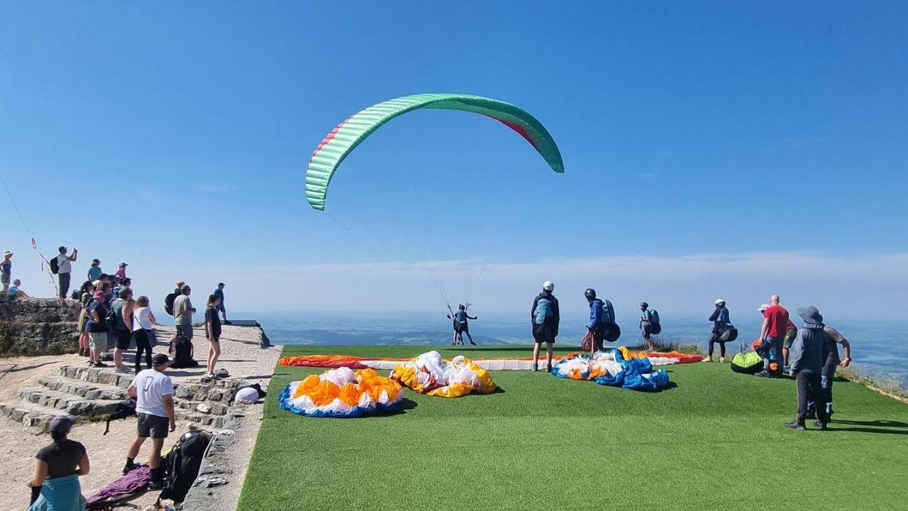 09.08.2025 Paragliding. Tegelberg. Allgäu