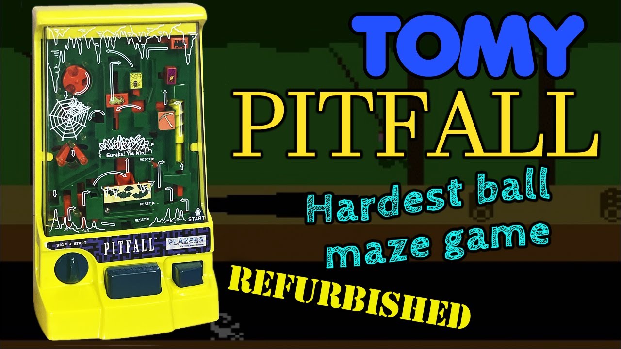 Восстановление TOMY PITFALL (1990) | Самая сложная игра-лабиринт с шариками, в которую я когда-ли...