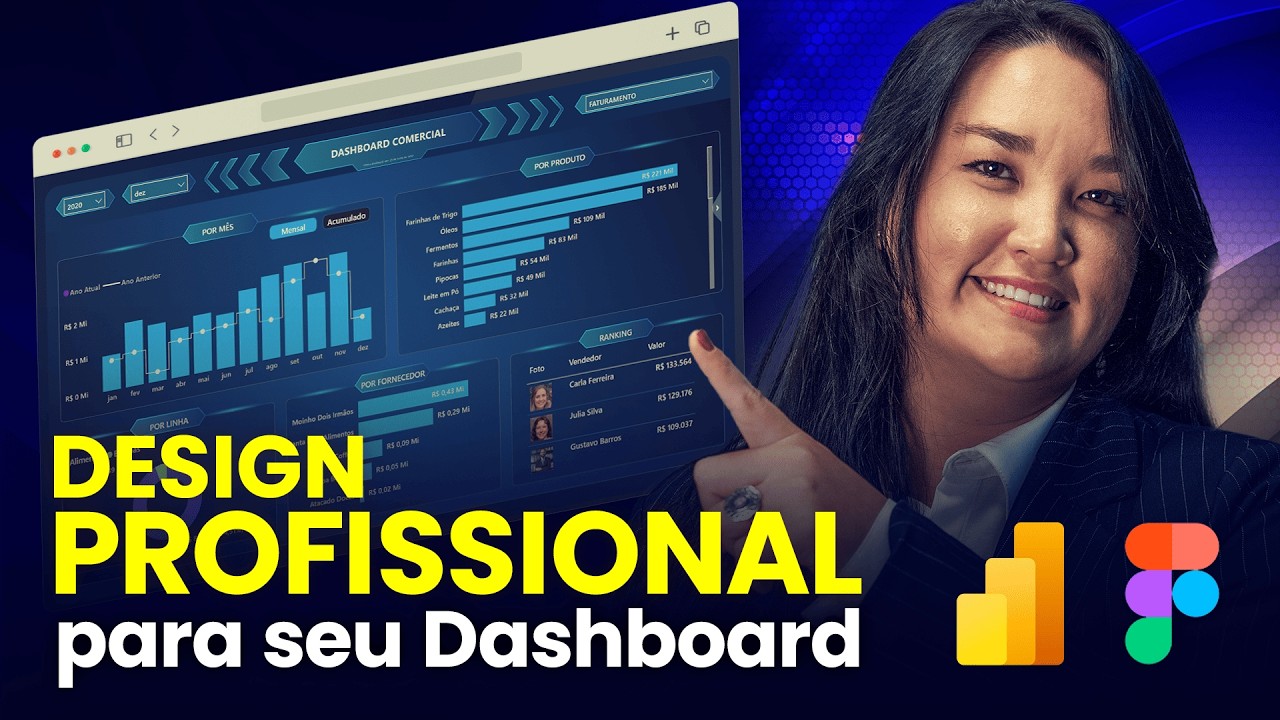 Design Profissional para Dashboards no Power BI