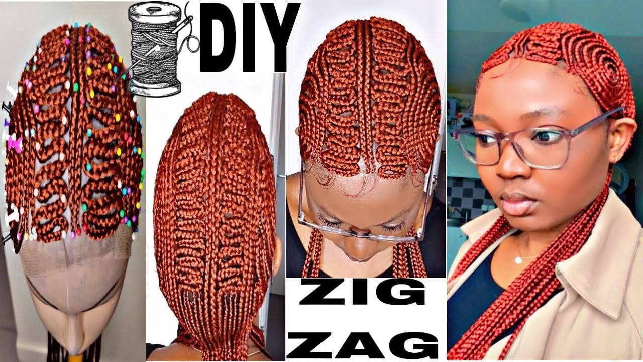 DIY: DES TRESSES EN ZIG ZAG TRES BIEN DÉTAILLÉE#chance-braidme