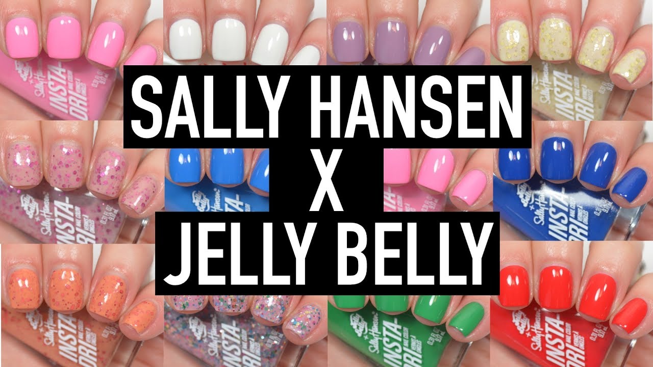 Sally Hansen x Jelly Belly | Swatch and Review