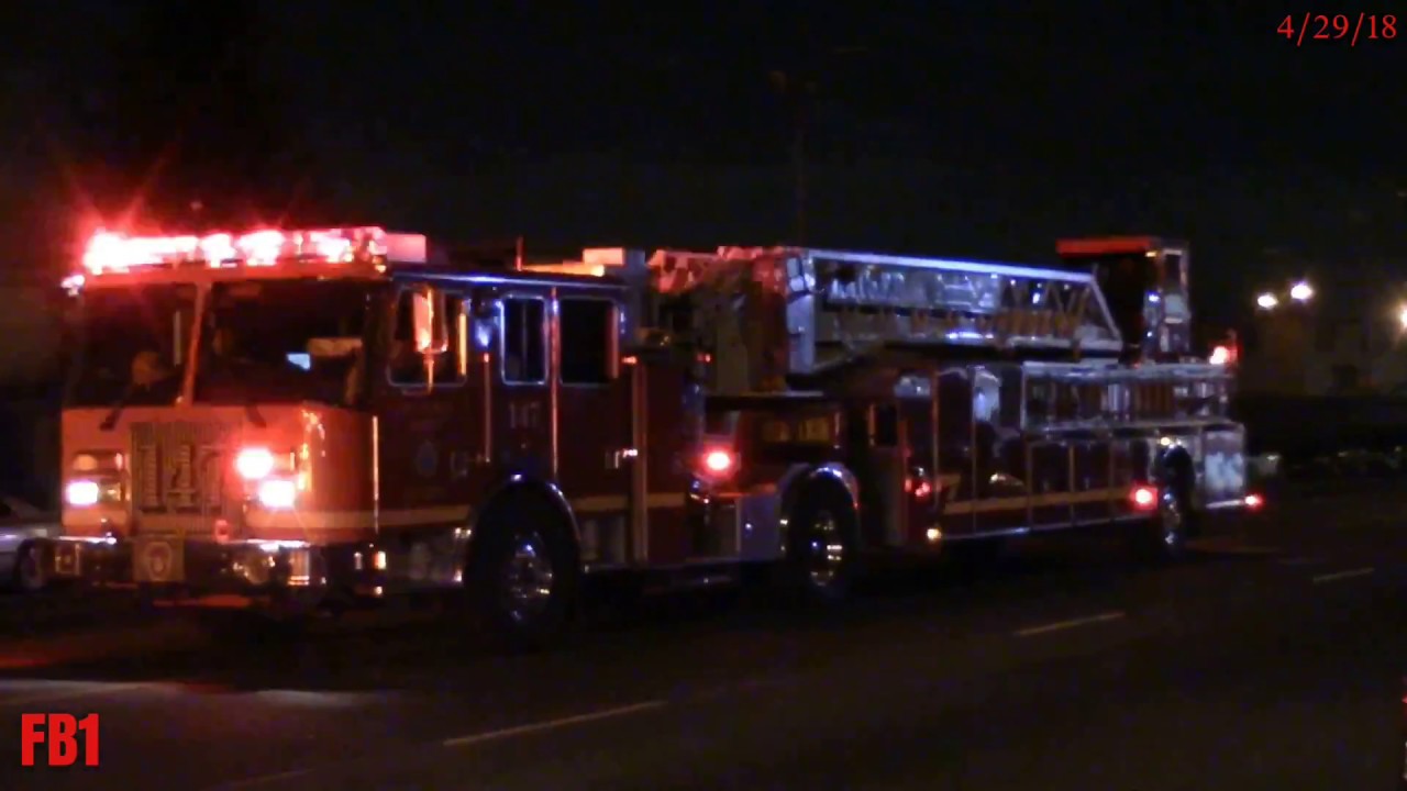 LAFD & LACo.FD Structure Fire Response