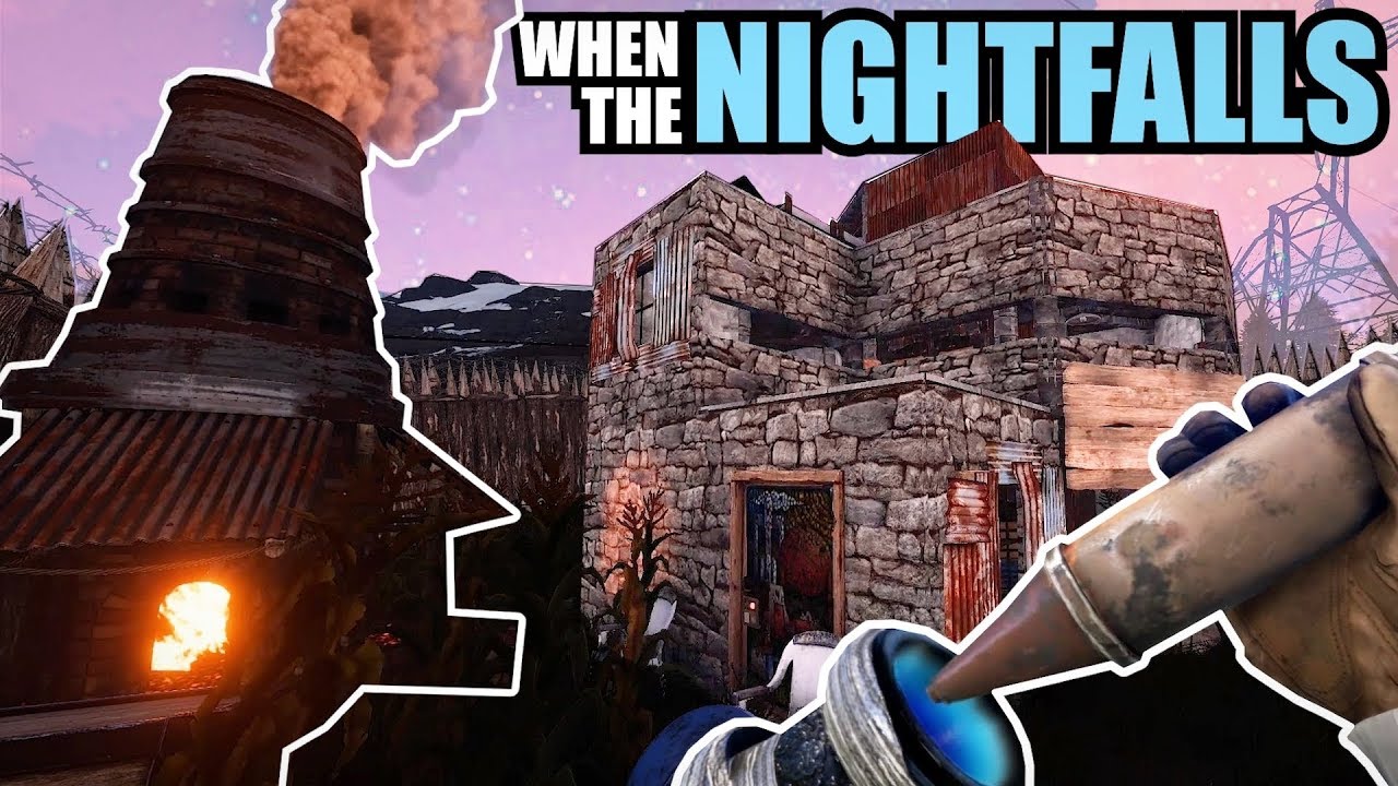 RAIDING UNDER THE COVER OF DARKNESS | Rust Solo Survival (5 of 5)
