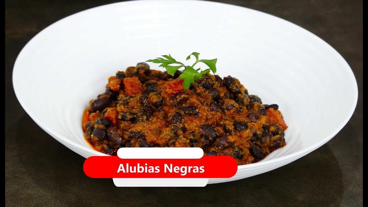 Como cocinar ALUBIAS NEGRAS, Super crujientes y Rápidas