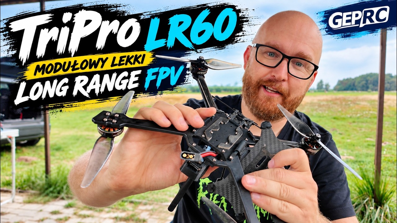 Lekkie modułowe Long Range FPV od GEPRC